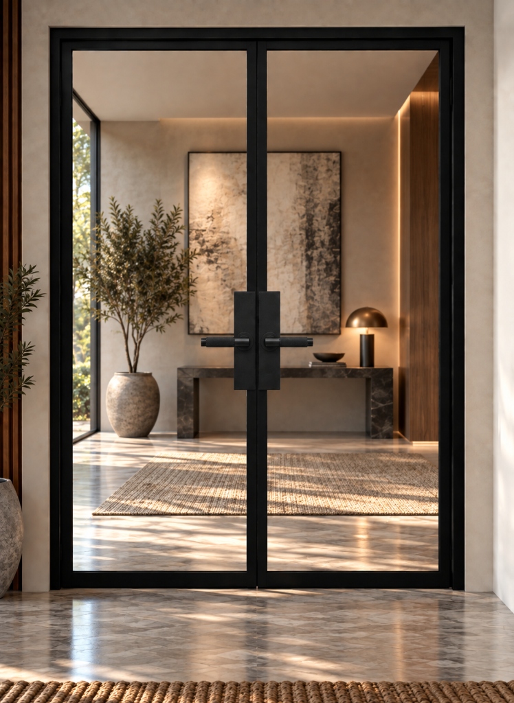 TORAVÉ Solis — 1-Lite Glass Double Door